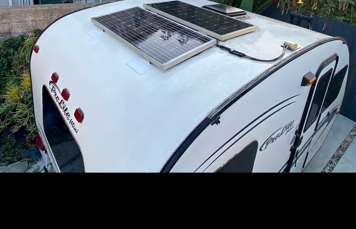 Solar panels - boon docking power.