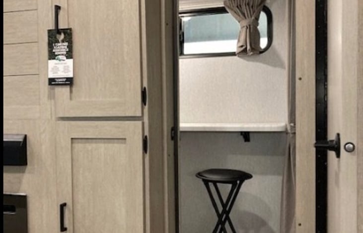 Hidden Door into the bunk room