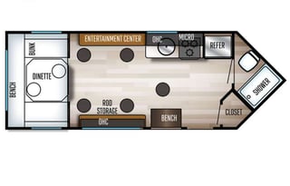 2021 Forest River RV Cherokee Ice Cave 17mph woodsman