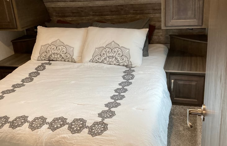 Another view of the master bedroom.