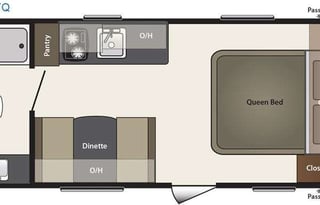 2016 Keystone RV Summerland Mini 1700FQ