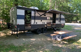 Vacationland at its finest! 2021 Grey Wolf Limited