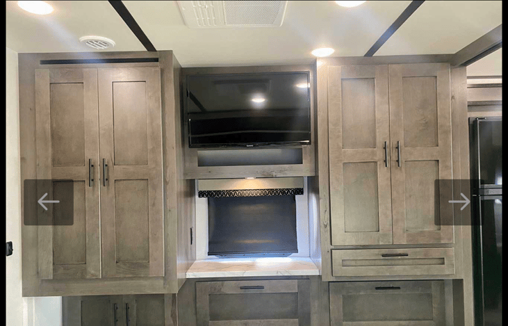 Bedroom view from king sized bed