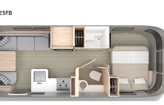 2021 Airstream RV Globetrotter 25FB Twin