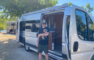 Luxury Camper Van | King Bed, Bathroom, Generator