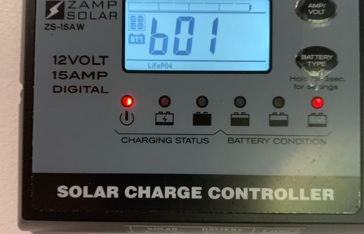 Solar panel display
