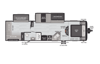 2021 Keystone RV Hideout 318BR