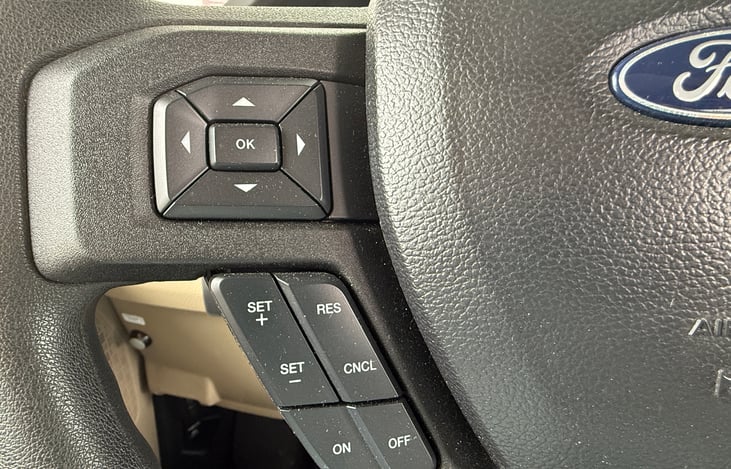 Cruise control keeps you rolling along.