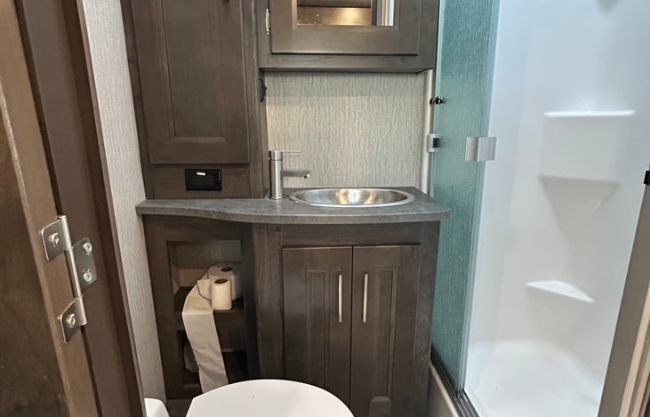 Front Full Bathroom With Shower