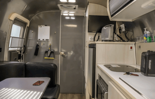 Airstream 22FB Bambi Private Hillside Campground