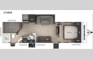 2021 Forest River RV Cherokee 274BRB