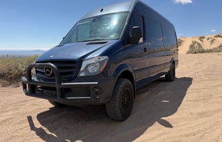 “Big Blue” 2016 Lifted 4x4 Mercedes Sprinter 2500