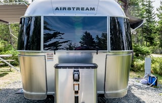 Camping reimagined in 2022 Airstream Caravel!!