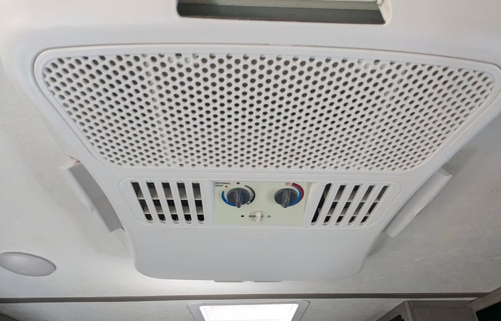 Rooftop A/C and fan. A must for Florida.