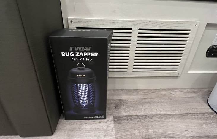 complimentary BUG ZAPPER