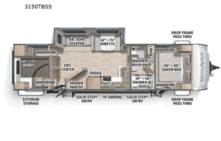 Brand New 2025 3 bedroom!Sleeps 8 Palomino Solaire