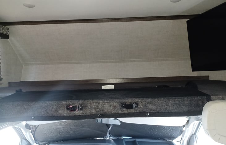 Queen with removable barrier to help prevent falling off.