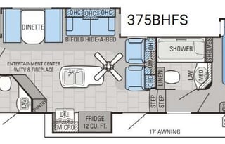 2016 Jayco 375 BHFS North Point