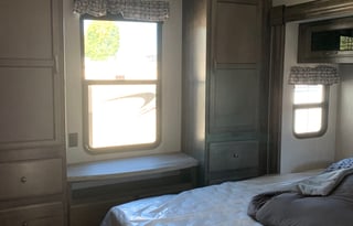 Hester and Larry’s fur baby friendly RV
