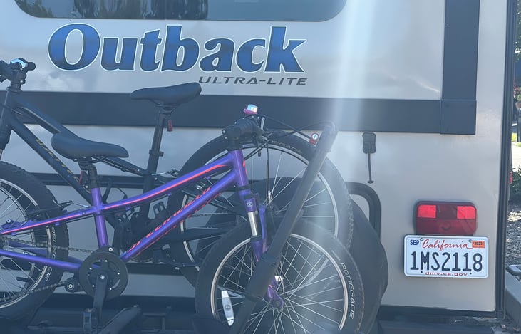 Hitch available for most bike racks