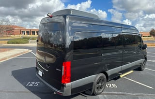 Luxury Mercedes-Benz Sprinter Party Bus/Limo with WiFi, TVs, and Big Sound