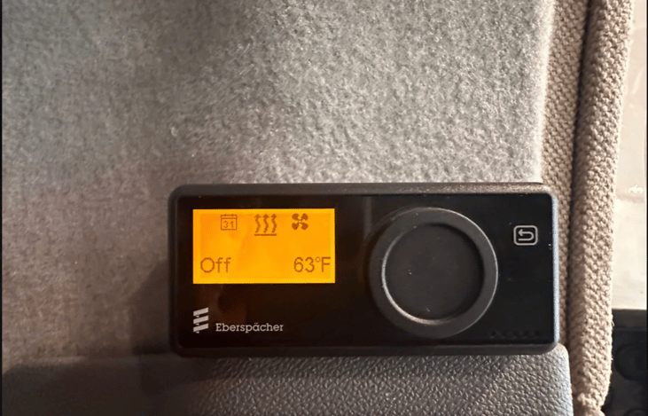 Eberspacher heater control