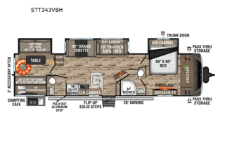 4 Bunks & Queen Bed,1.5 Bath, Fully Stocked, 3 Sld