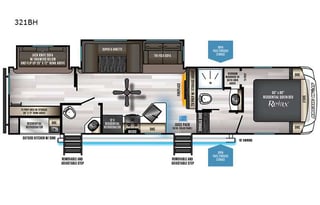 2022 Forest River RV Cherokee Arctic Wolf 321BH