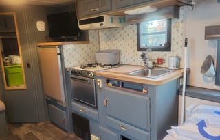 Charming Older Nomad Travel Trailer