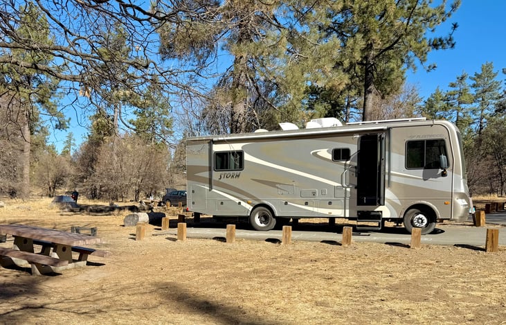 Mount Laguna Campground. Dry camping.