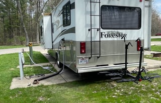 Great family camper with bunkhouse