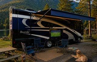 Easy-to-Drive Fleetwood Bounder Luxury Class A