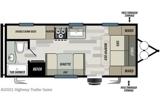 2019 Forest River RV Salem Cruise Lite 201BHXL