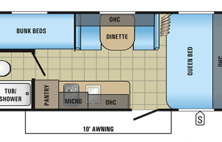 2017 Jayco 174bh Baja Edition