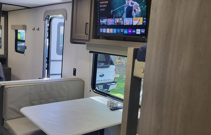 Dinette with smart TV