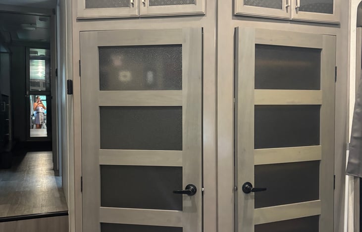 Pantry, control panel and closet