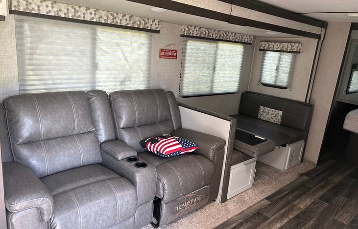 Reclining chairs, very comfortable