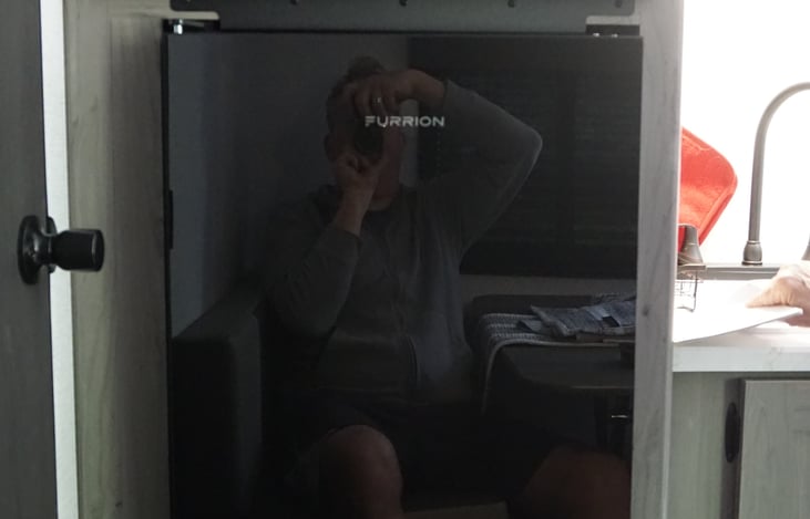 Refrigerator and Microwave oven