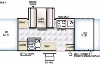 2017 Forest River RV Rockwood Extreme Sports 232ESP