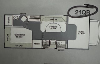 2013 Coachmen RV Freelander 21QB Chevy 4500