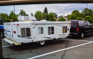 2008 26/19 hardsided popup TrailManor RV, Pets,Yes