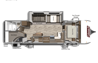 2021 Dutchmen RV Coleman Lantern Series 285BHWE