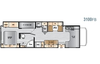 2022 EAST TO WEST Entrada 3100FB