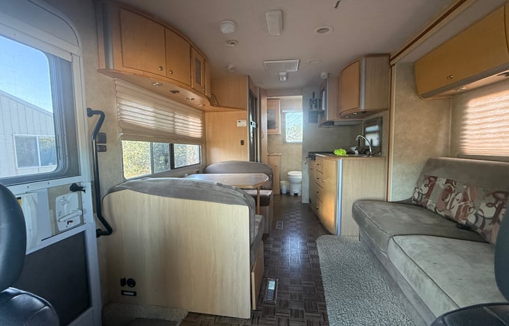 Front-to-back view—open, functional layout that makes the most of every inch 🚐✨