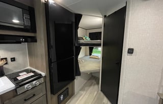 Brand New: Bunked RV w/Solar Sleeps 8