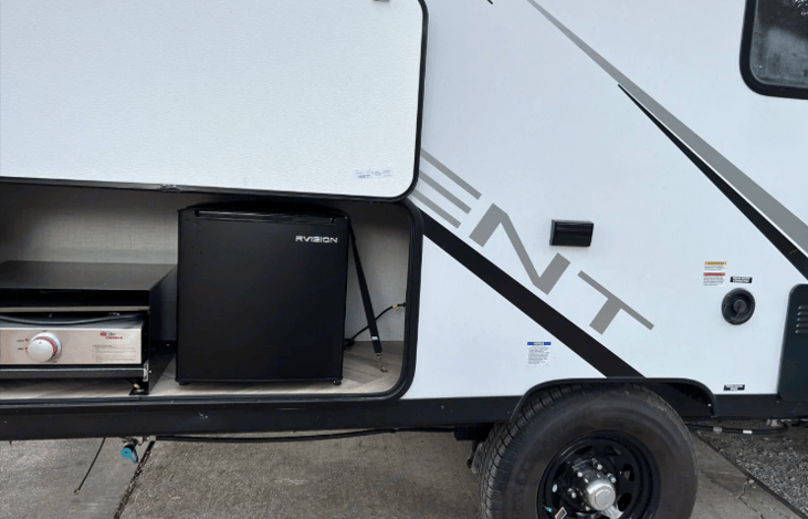 Exterior cooking area