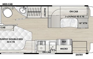 Coachmen Orion 20CB–Sleeps 5