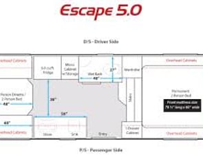 escape fiberglass 5.0 TA