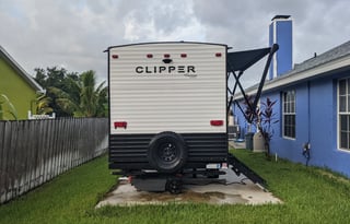 Cozy camper with the comforts of home