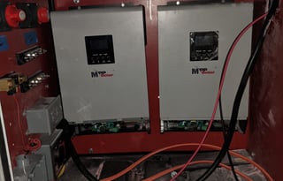 Burning Man Solar Dream 2400watt panels, 25kwh bat